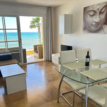 Frente Al Mar,primera Linea De Playa Apartamento *